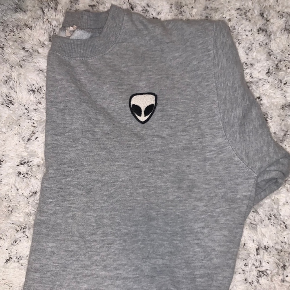 Brandy cropped sweatshirt